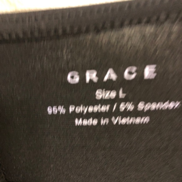 Black 3/4 blouse - Picture 2 of 2